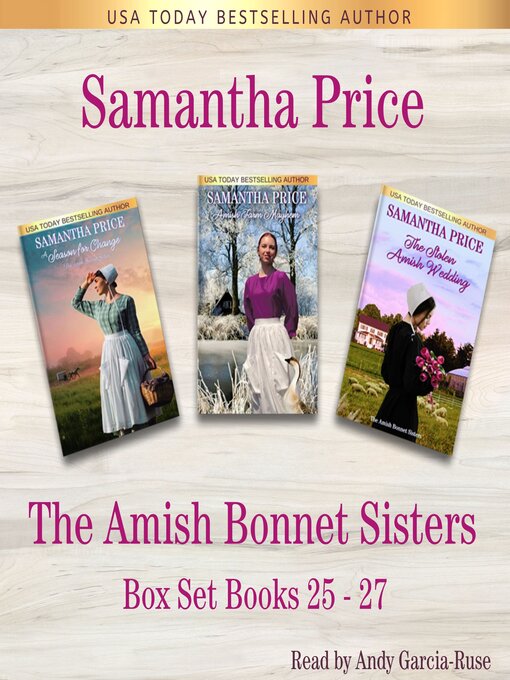 Cover image for The Amish Bonnet Sisters Series, Books 25-27